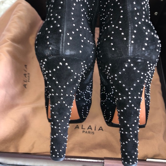 ALAIA platform suede shoes size EU 39 - Picture 10 of 16